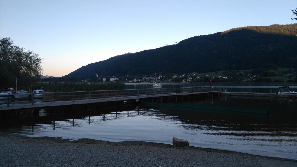 Ferienwohnung Christian Am Ossiachersee Bodensdorf Exteriör bild