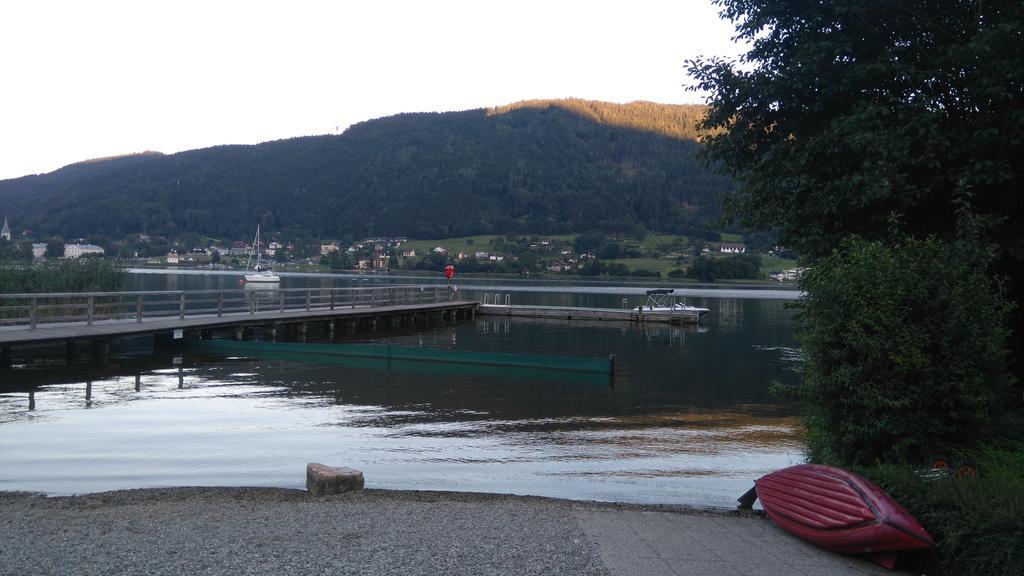 Ferienwohnung Christian Am Ossiachersee Bodensdorf Exteriör bild