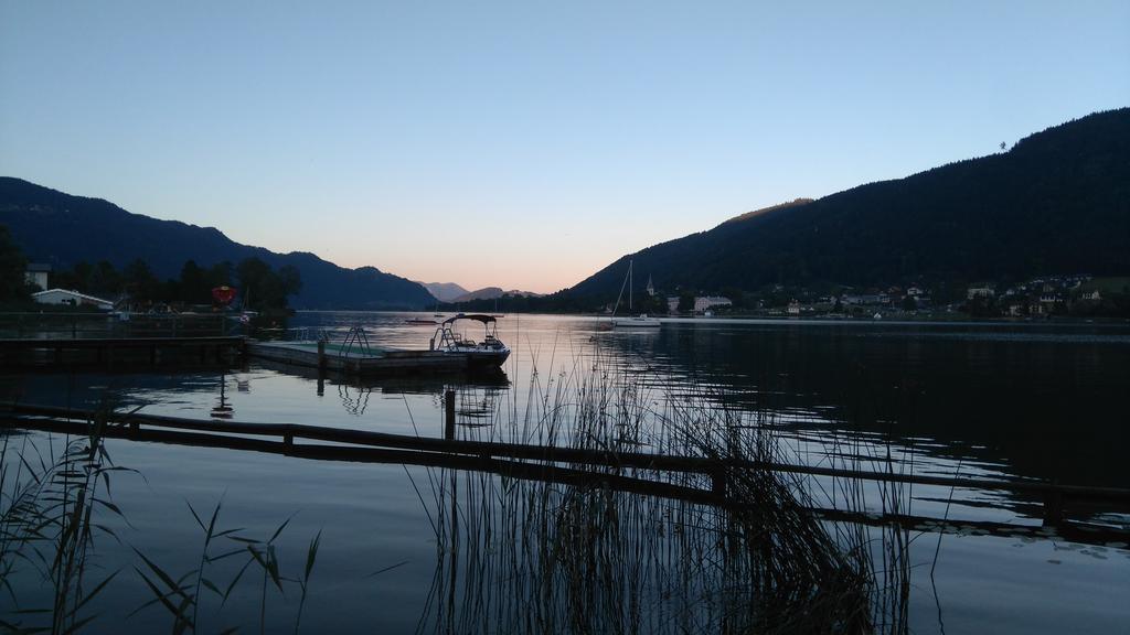 Ferienwohnung Christian Am Ossiachersee Bodensdorf Exteriör bild
